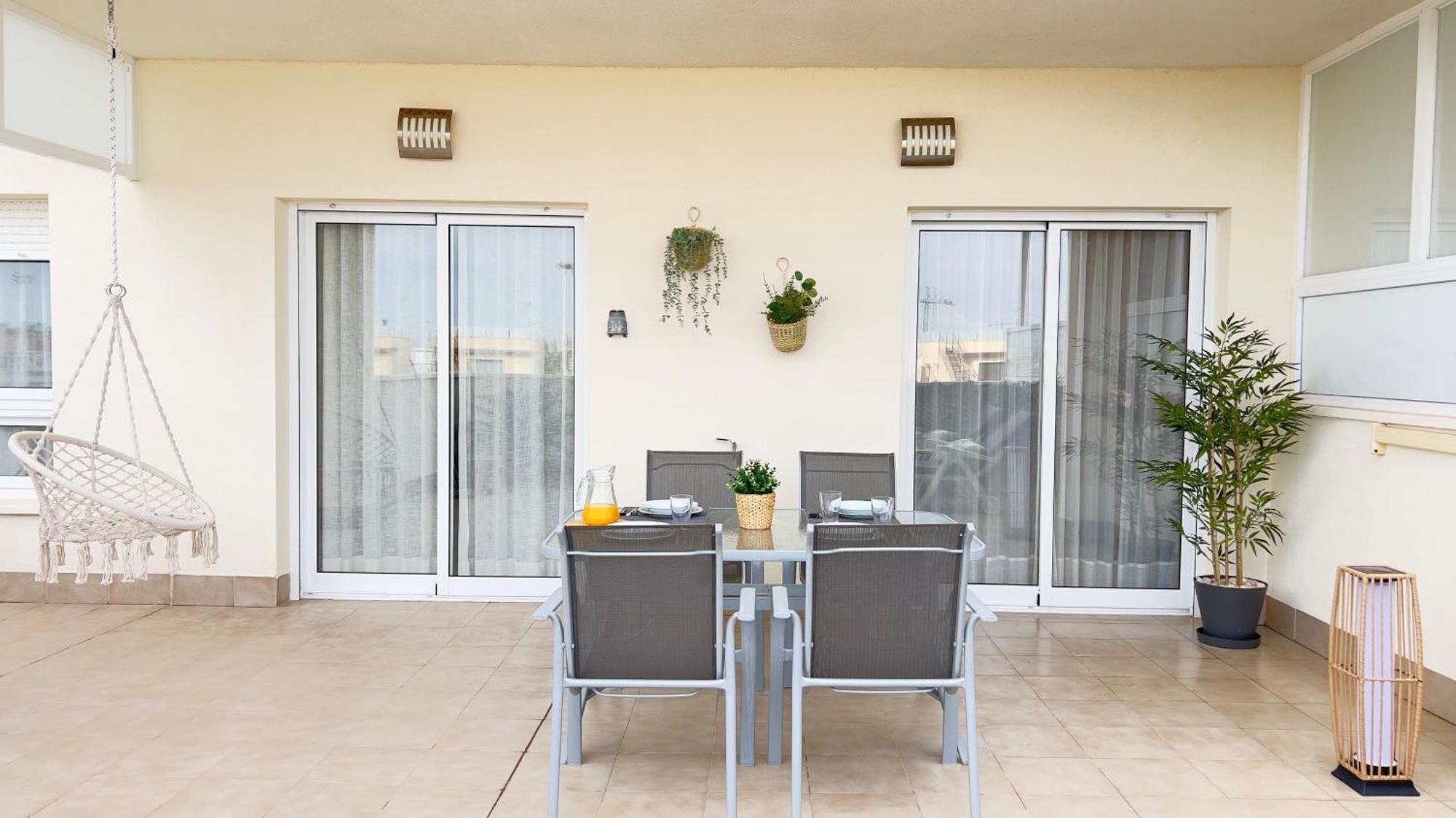 Appartement La Ribera - Terraza, Piscina Y Playa à San Javier Extérieur photo