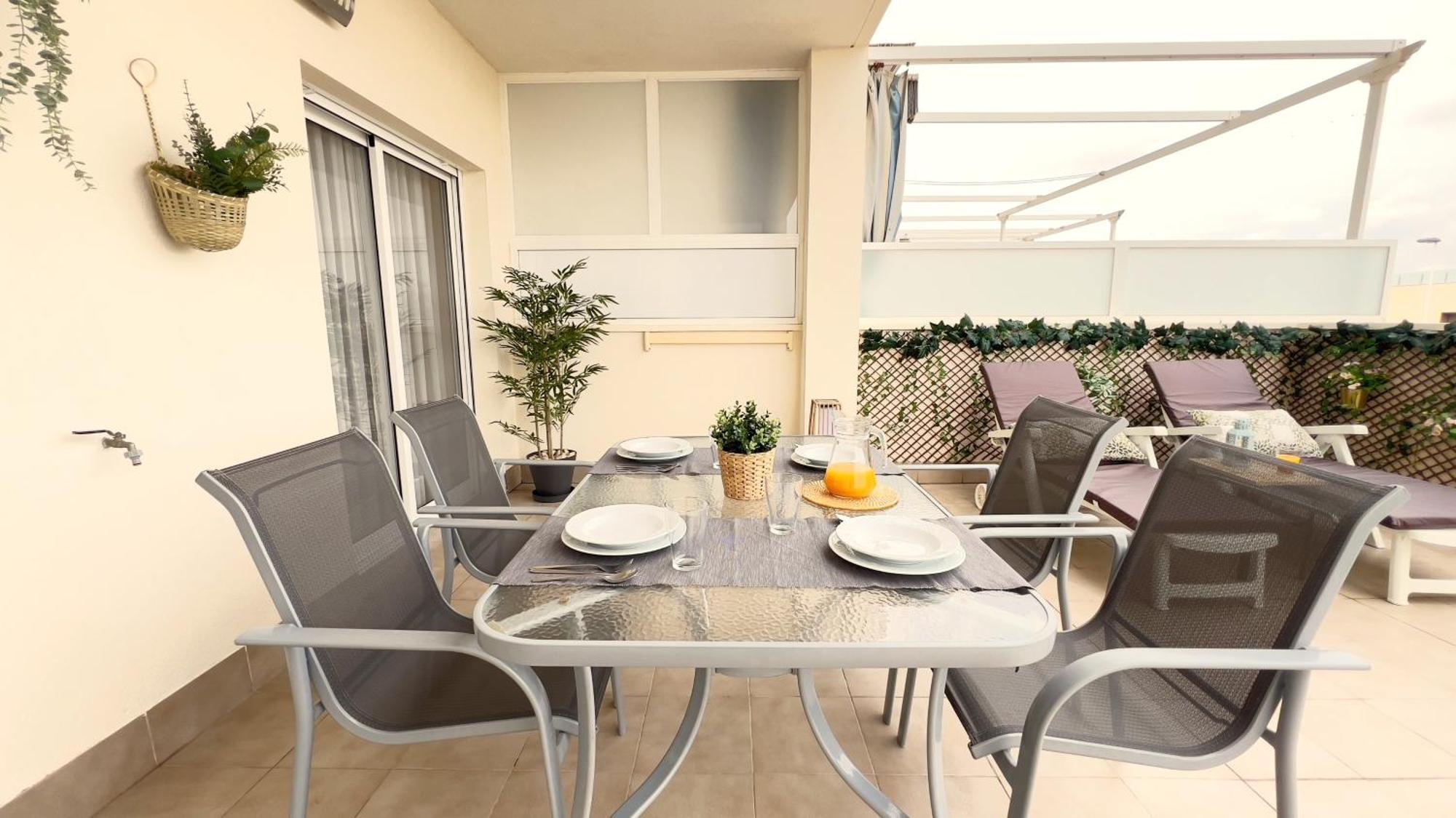 Appartement La Ribera - Terraza, Piscina Y Playa à San Javier Extérieur photo